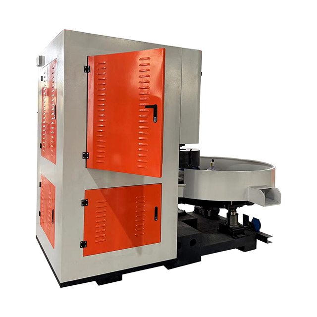 Máquina de moagem de superfície redonda vertical CNC para acessórios de hardware