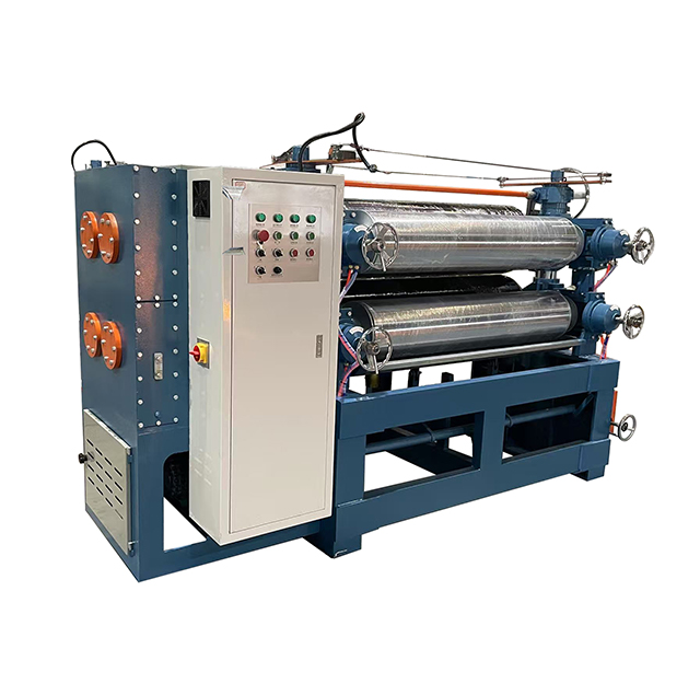 Air Piston Heavy Duty 4 rolos Máquina de espalhador de cola de folheado