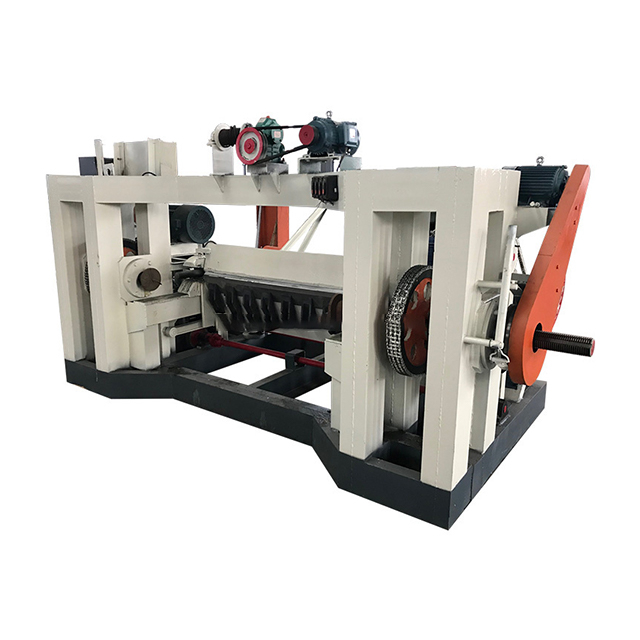 Máquina de descascamento de folheado no face do eixo para máquina de fazer compensado