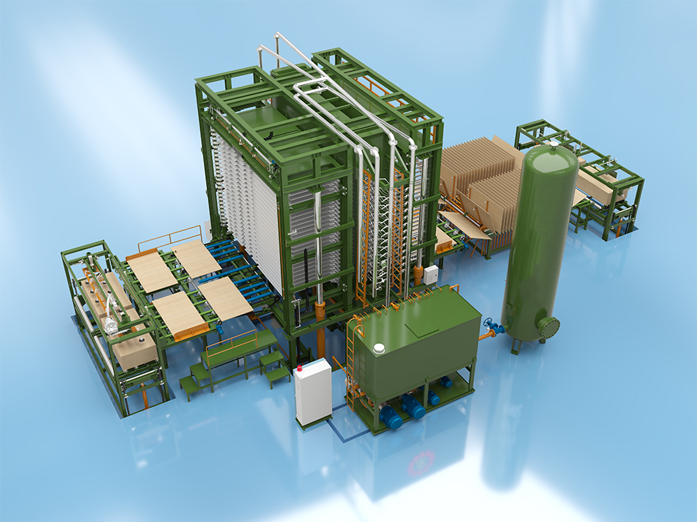 25 camadas Plywood Hot Press (22) 