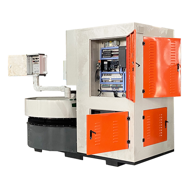 Máquina de moagem de superfície redonda vertical CNC para acessórios de hardware