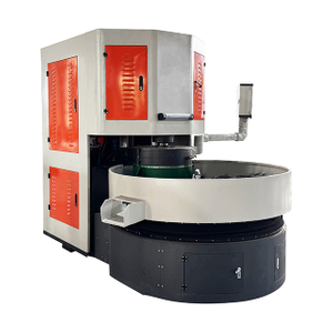 Máquina de moagem de superfície redonda vertical CNC para acessórios de hardware