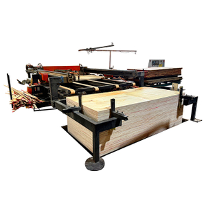 Máquina de serra de corte de borda do painel de madeira compensada automática