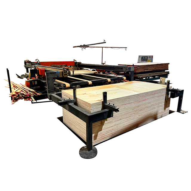 Máquina de serra de corte de borda do painel de madeira compensada automática