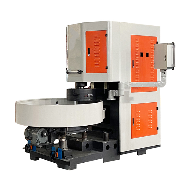 Máquina de moagem de superfície redonda vertical CNC para acessórios de hardware